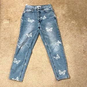 PacSun ultra high rise slim mom jeans Size 26
